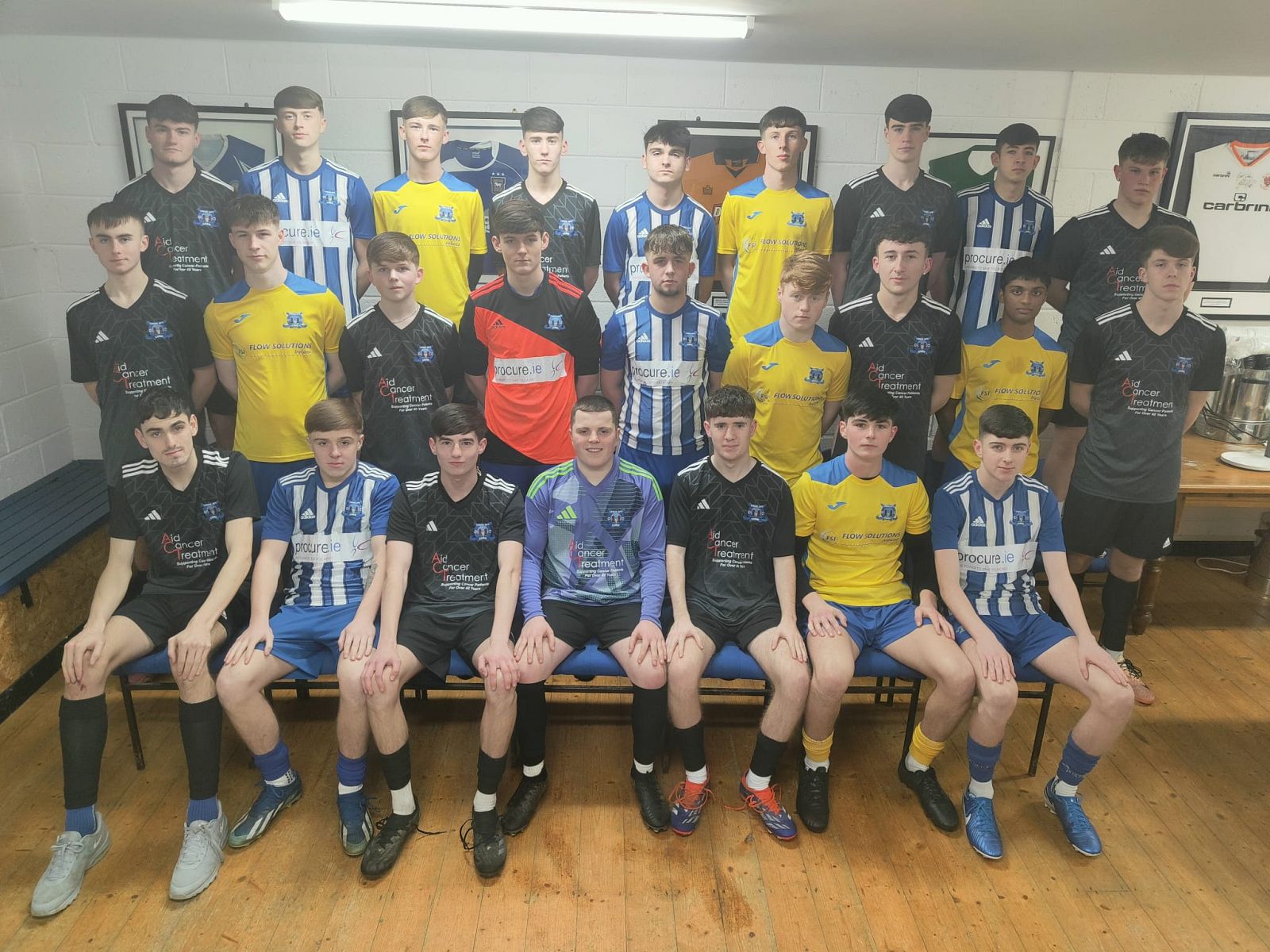 Leeds AFC team photo